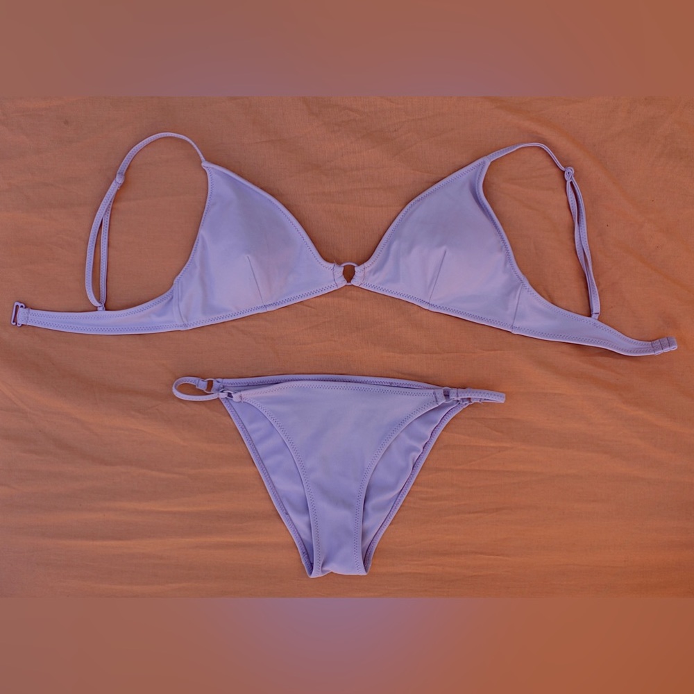 Barely worn lavender bikini from Pacsun.